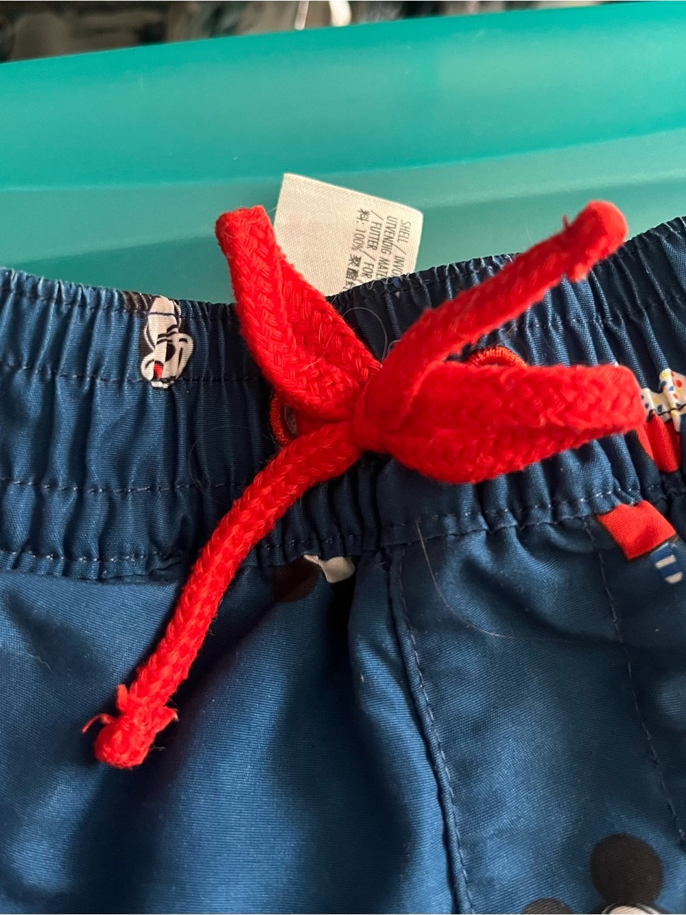 Boys Disney Mickey Mouse and Icecream Swim Trunks - Picture 3 of 7